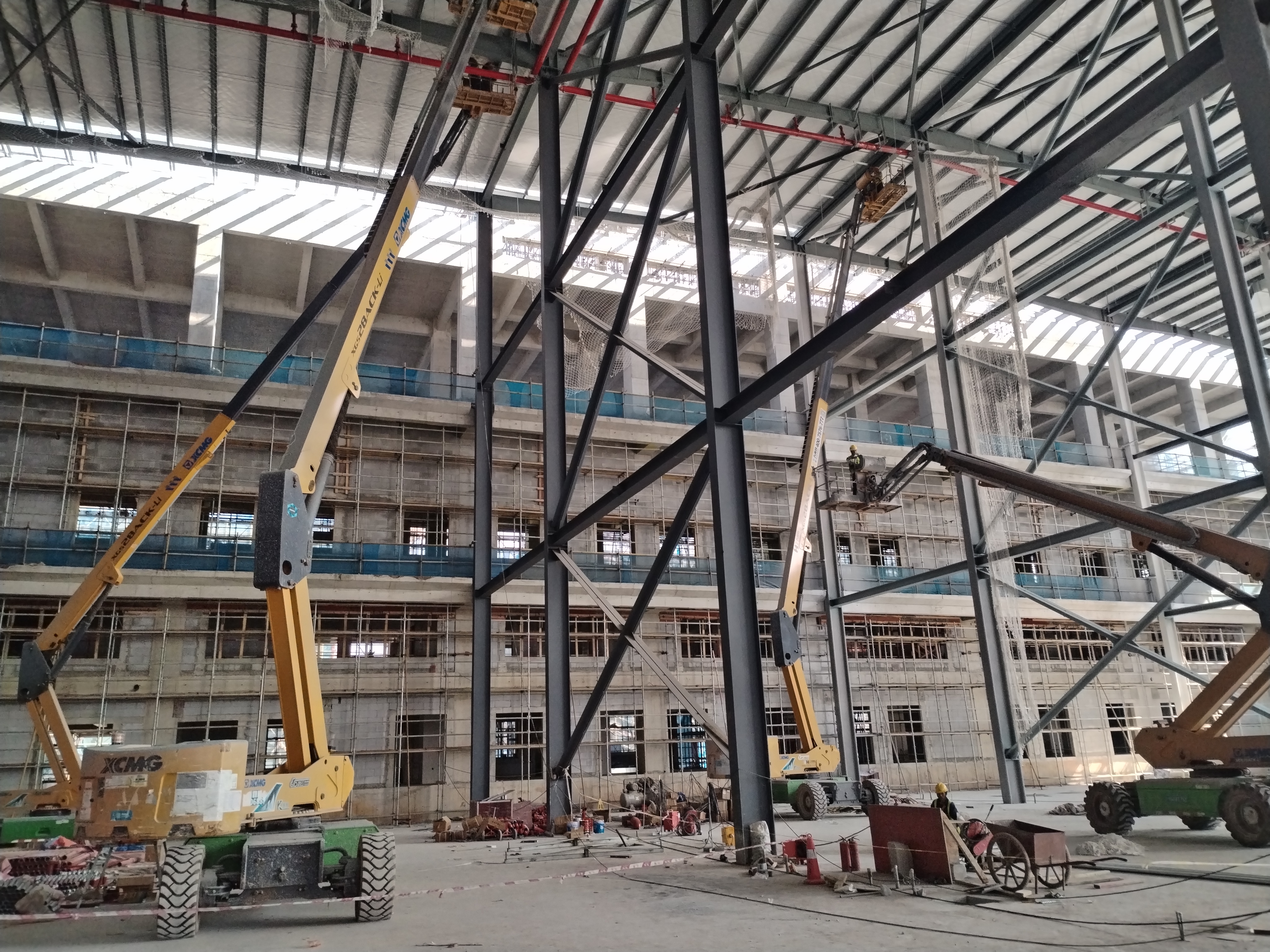 壹号娱乐XGS28ACK-Li“筑”力晨光华中总部基地建设